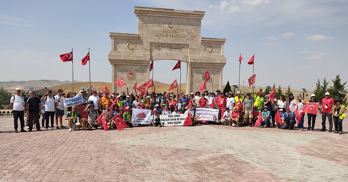 TDF Üyeleri Cumhuriyetin 100.Yılı Anısına Polatlı’da Diriliş Yolunda