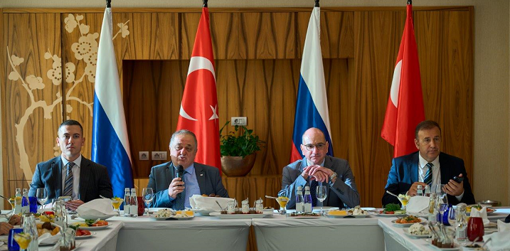 DKİB’ nin Doğu Karadeniz Bölgesi İnşaat Malzemeleri Sektörü Heyeti Rusya’dan Umutla Döndü