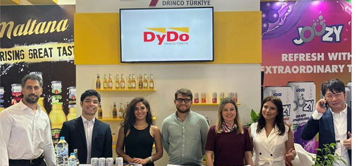 DyDo Drinco Türkiye, Uluslararası Gıda Ürünleri ve Teknolojileri Fuarı’nda yer aldı