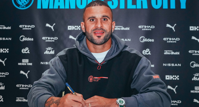 Kyle Walker'ın sözleşmesi uzatıldı