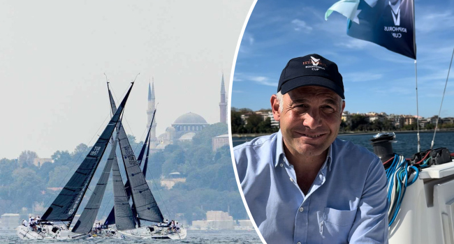 İstanbul Boğazı'nda görsel şölen: 