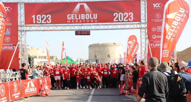 Gelibolu'da Maria Kolpakova zirvede