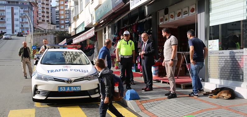 Rize Emniyeti Okullar Bölgesinde Denetimleri Sıklaştırdı
