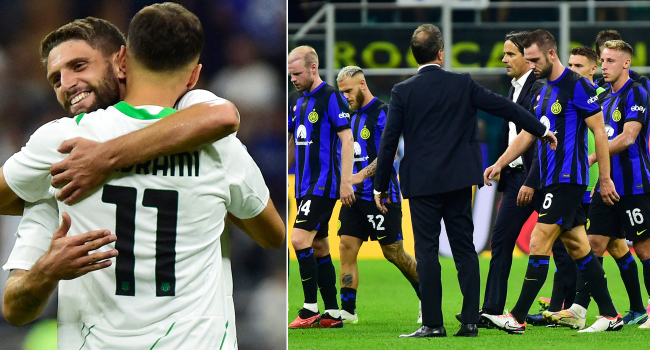 Inter'e Sassuolo çelmesi