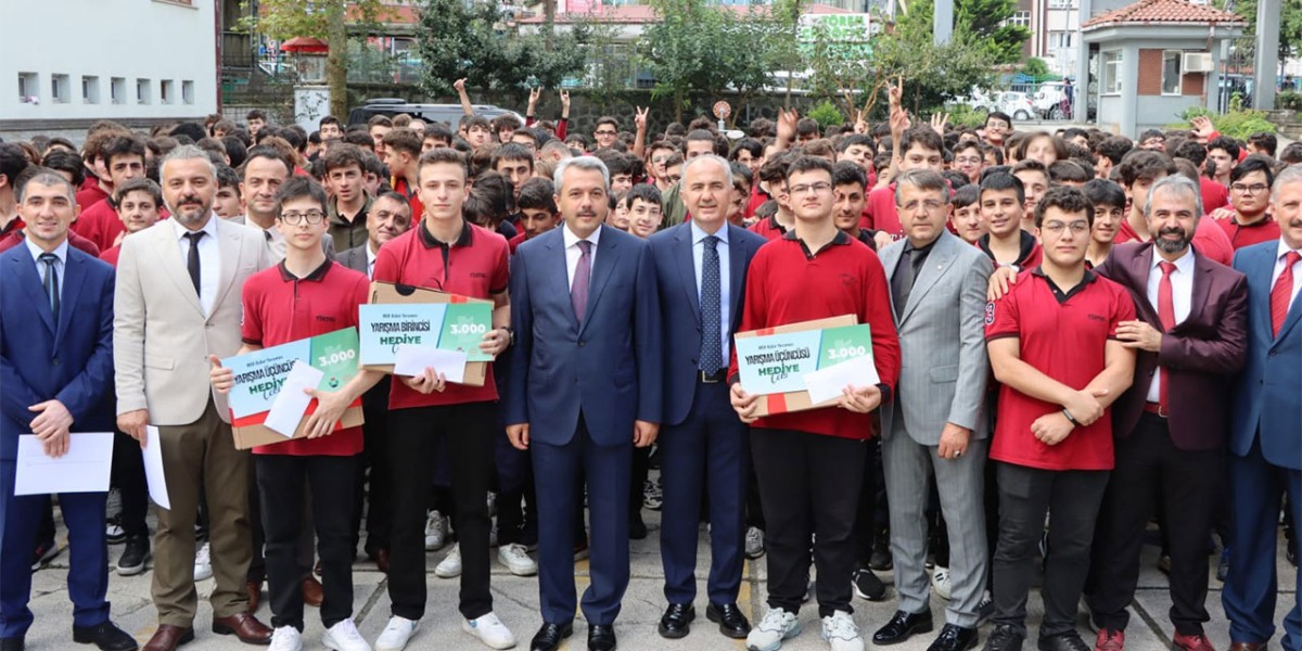 15. MEB Robot Yarışması Rize Şampiyonları Ödüllendirildi