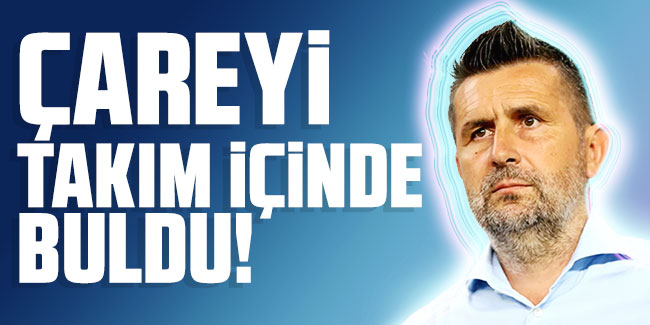 Bjelica çareyi takım içinde buldu!