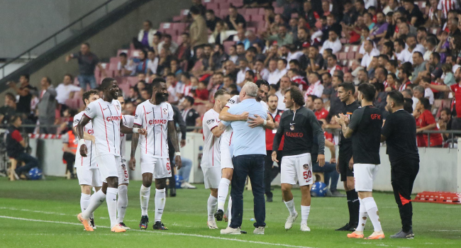 Samsun'da kazanan Gaziantep FK