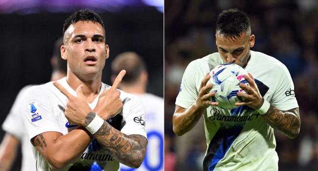Inter, 3 puana Martinez'in 4 golüyle uzandı