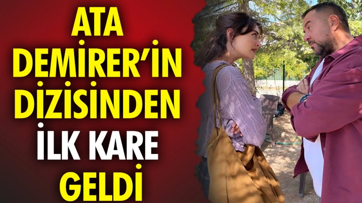 Ata Demirer’in dizisinden ilk kare geldi. Netflix’te yayınlanacak