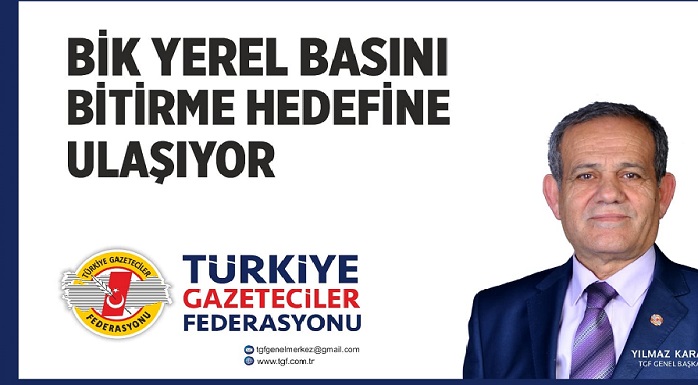Türkiye Gazeteciler Federasyonu Genel Başkanı Yılmaz Karaca 