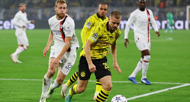 Dortmund ile Milan berabere
