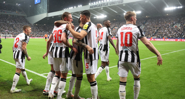 Newcastle United, PSG'yi sahadan sildi