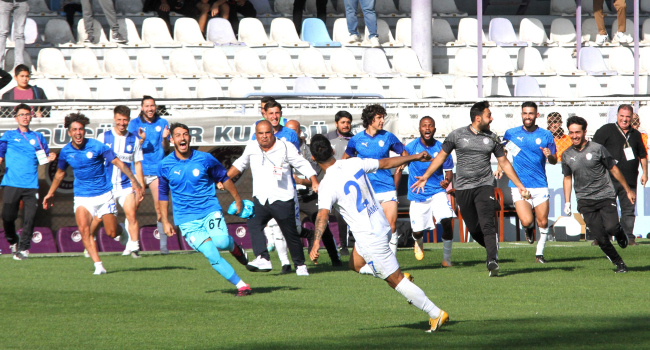 Ankara'da kazanan Tuzlaspor