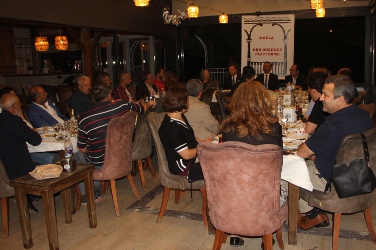 Muğla'da 'Hür Düşünce' toplantısı