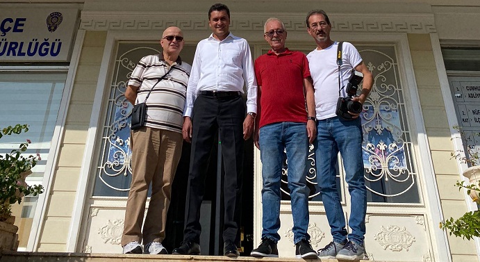 RİGADER Başkanı Faik Bakoğlu’ndan Kaş’ ın Rizeli Kaymakamı Tevfik Kumbasar’a Ziyaret