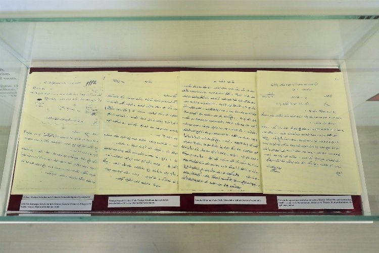 1.Kolordu’ya ait belgeler Lozan Müzesi'nde sergilenecek