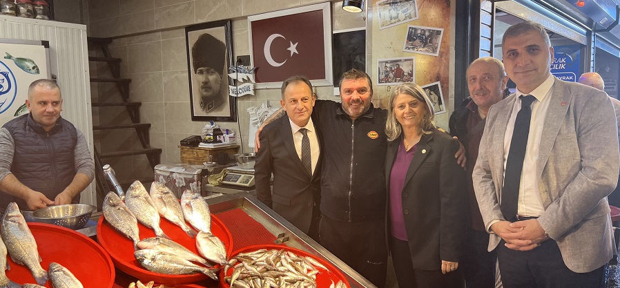 Trabzon CHP Esnafı Ziyaret Etti