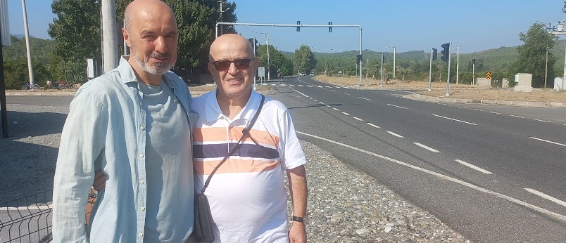 RİGADER Başkanı Faik Bakoğlu Emekli Komiser Aydın Coşkun’ un Köyünde Konuğu Oldu