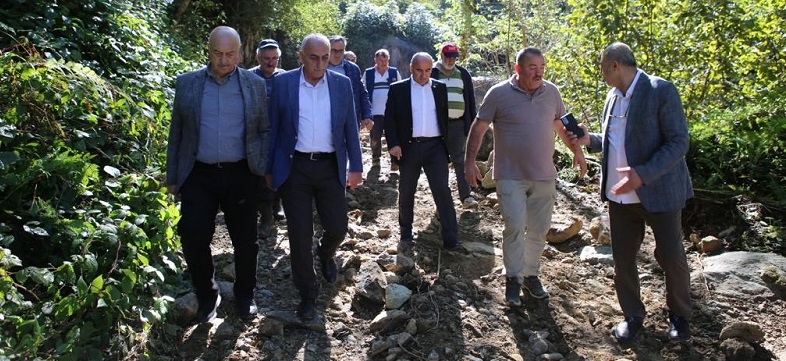 MİLLETVEKİLİ MERTOĞLU’NDAN AFET BÖLGELERİNE İNCELEME