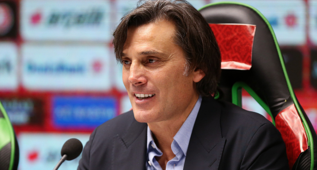 Montella: Benim için çok güzel bir gün, çok mutluyum