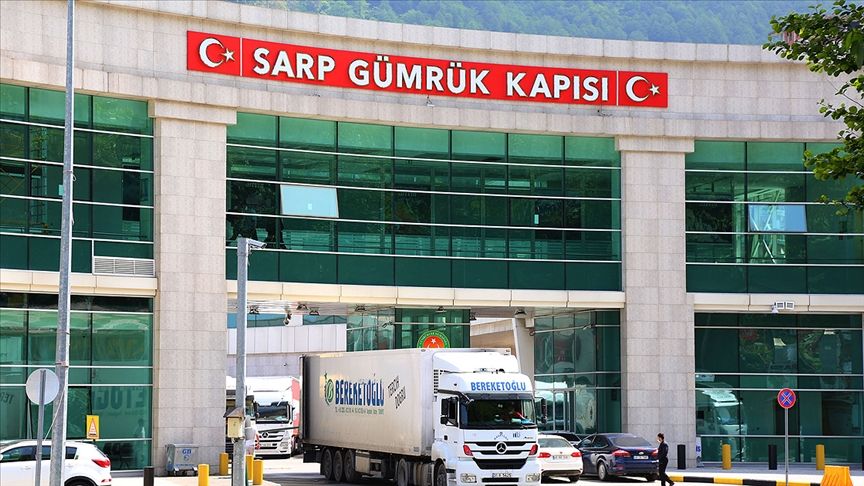 Sarp Sınır Kapısı artık tır trafiğini kaldırmıyor!