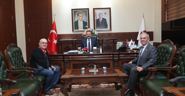 Rekortmen Vali RİGADER Başkanı Bakoğlu’ nu Konuk Etti