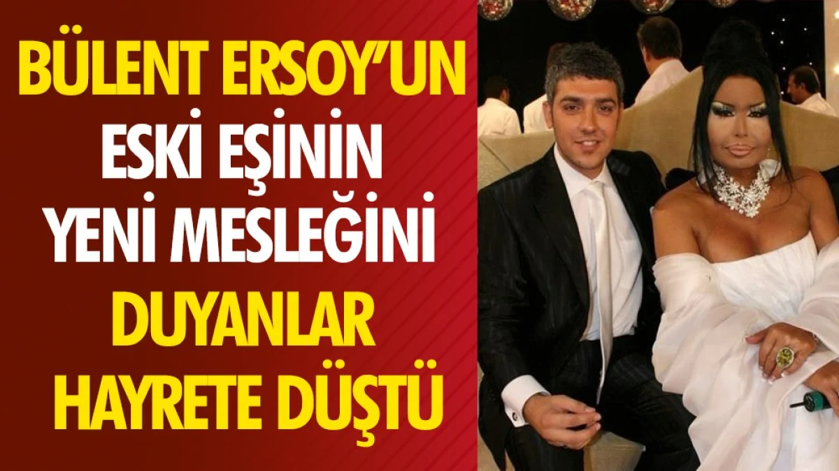 Bülent Ersoy'un eski eşinin yeni mesleğini duyanlar hayrete düştü
