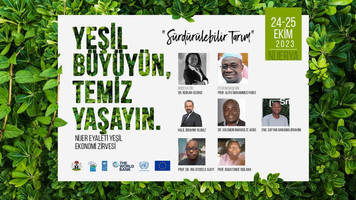 Nijerya’da Yeşil Ekonomi Zirvesi; Türkiye’yi Halil İbrahim Yılmaz temsil edecek...