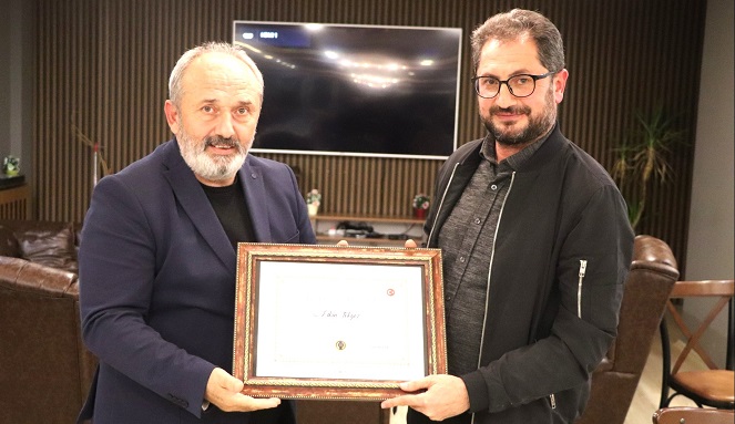 Erzurum’a Atanan Erkin Tokgöz’e Veda Programı Düzenlendi