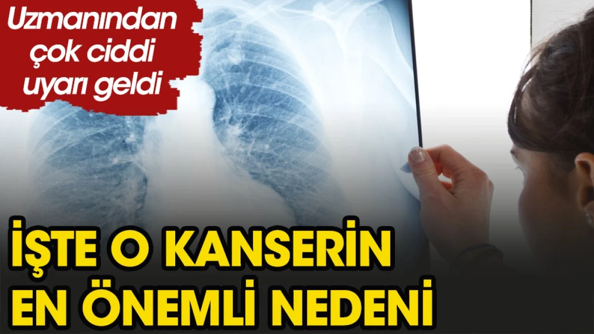 İşte o en korkunç kanserin gerçek nedeni