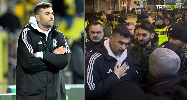 Taraftarları Burak Yılmaz sakinleştirdi