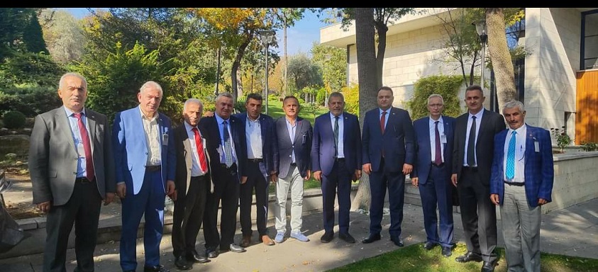 Ziraat Oda Başkanları Ankara’da Ziyaretlerde Bulundu