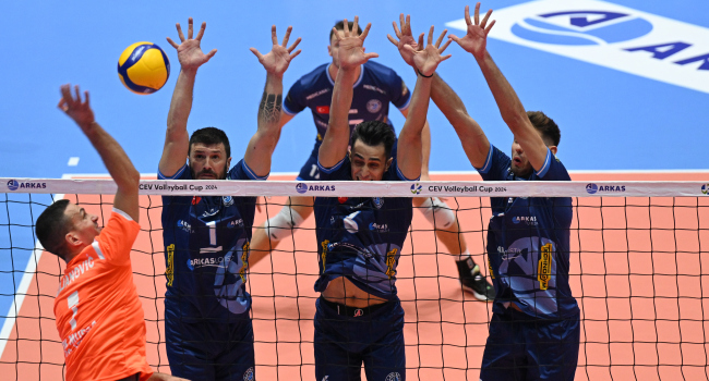Arkas CEV Kupası'nda 16'lı final turuna yükseldi