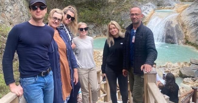 Estonyalı gazeteciler Karadeniz’ e Hayran kaldı
