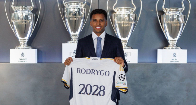 Rodrygo'ya yeni sözleşme