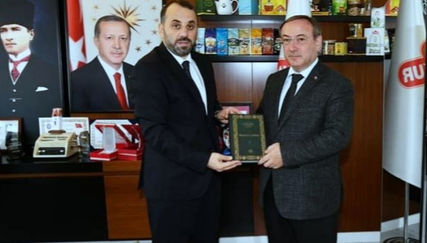 Rize Müftüsü Çakmakçı'dan Çaykur Genel Müdürü Alim'e Teşekkür Ziyareti
