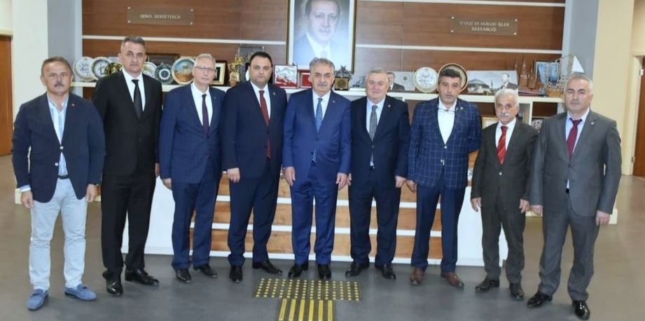 RZO Başkanlarından Ak Parti Genel Başkan Yardımcısı Yazıcı'ya Ziyaret