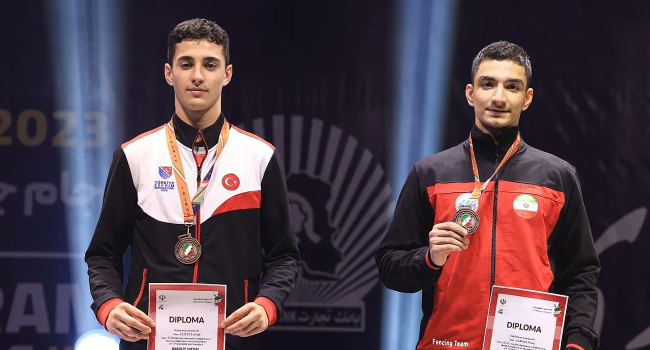 Furkan Yaman, bronz madalya kazandı