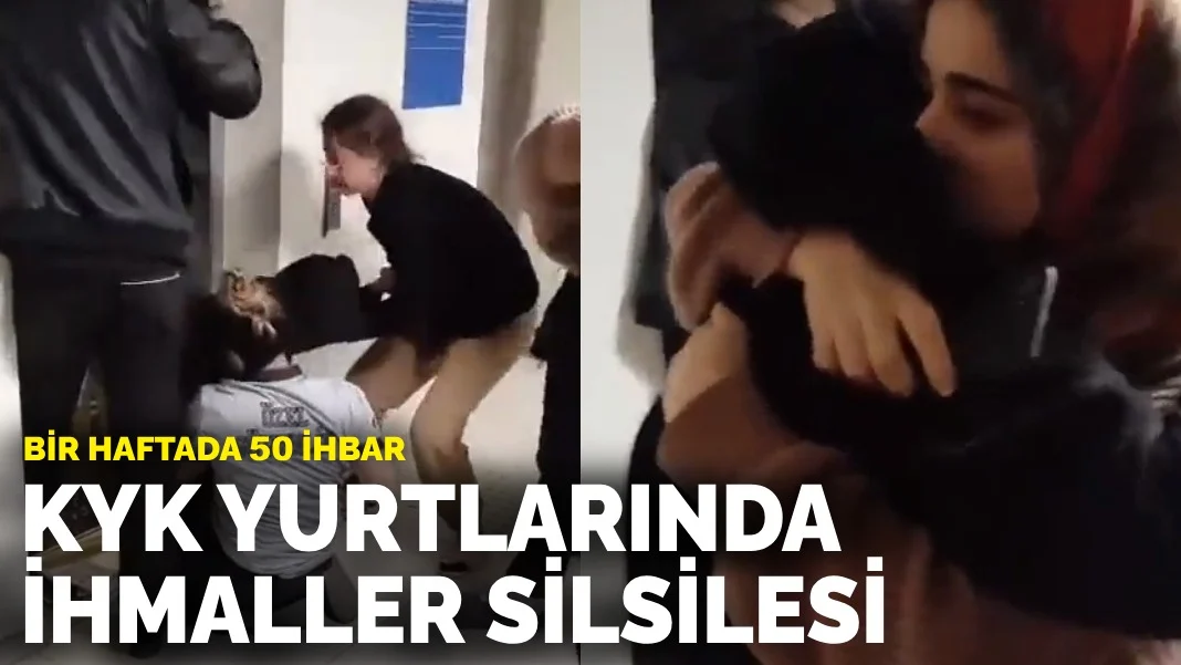 KYK yurtlarında ihmaller silsilesi: Bir haftada 50 ihbar