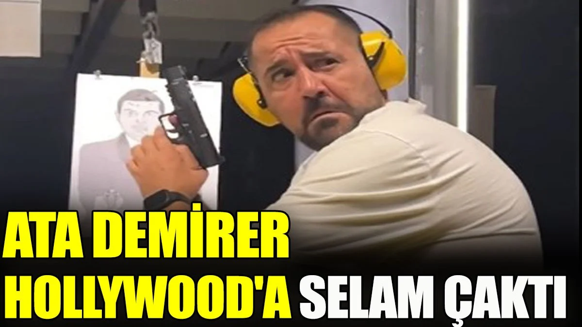 Ata Demirer Hollywood'a selam çaktı