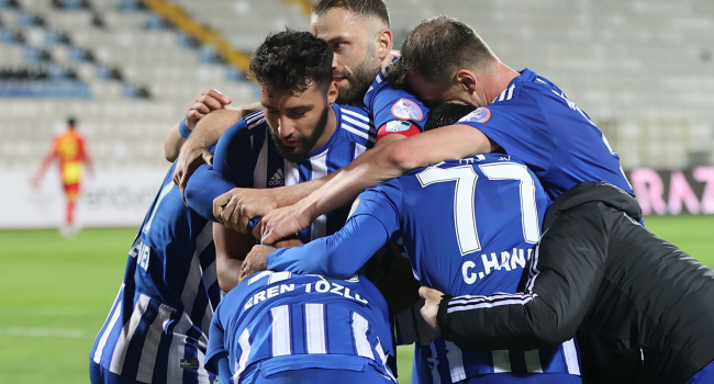 Erzurumspor 3 puanı 3 golle aldı