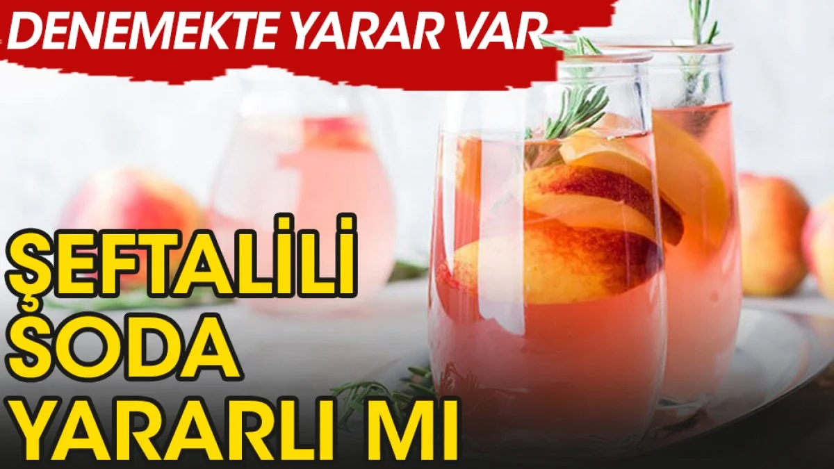 Şeftalili maden suyu nelere iyi gelir