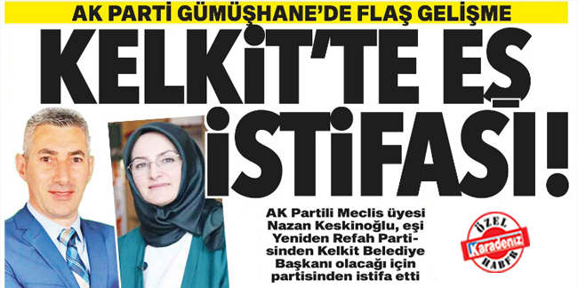 AK Parti Gümüşhane’de flaş gelişme
