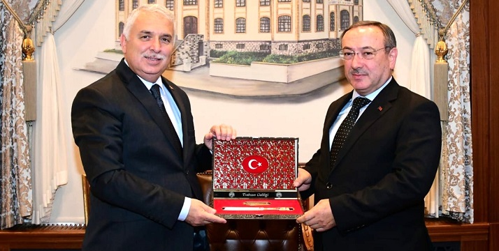 Genel Müdür Alim’den Trabzon Valisi Aziz Yıldırım’a Tebrik Ziyareti