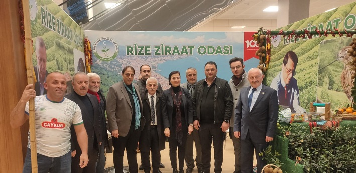 Rize Ziraat Odası Rize Günlerinde Yerini Aldı