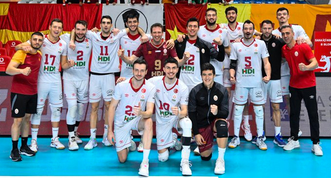Galatasaray HDI Sigorta evinde galip