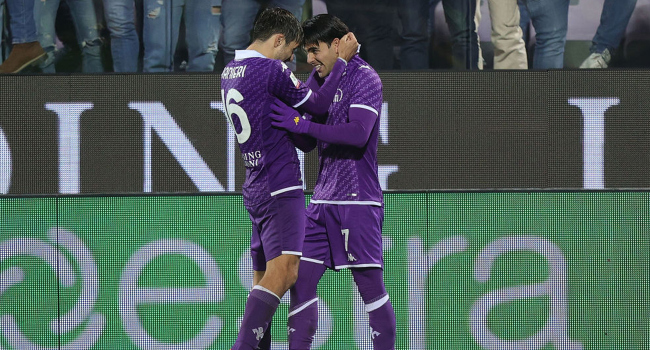 Fiorentina penaltılarla çeyrek finalde