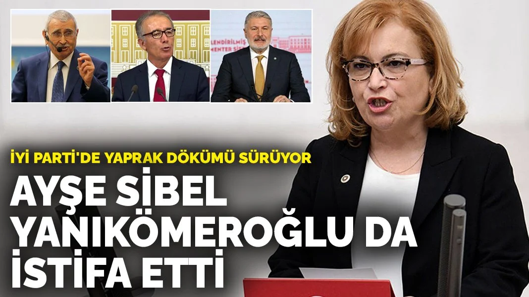 İYİ Parti'de yaprak dökümü sürüyor: Ayşe Sibel Yanıkömeroğlu da istifa etti