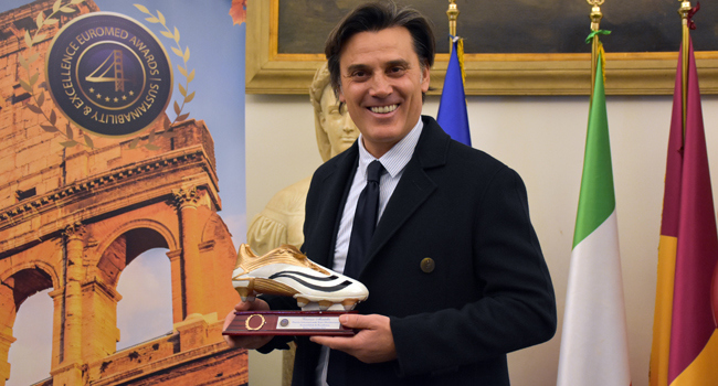 Büyükekşi ve Montella'ya İtalya'dan ödül