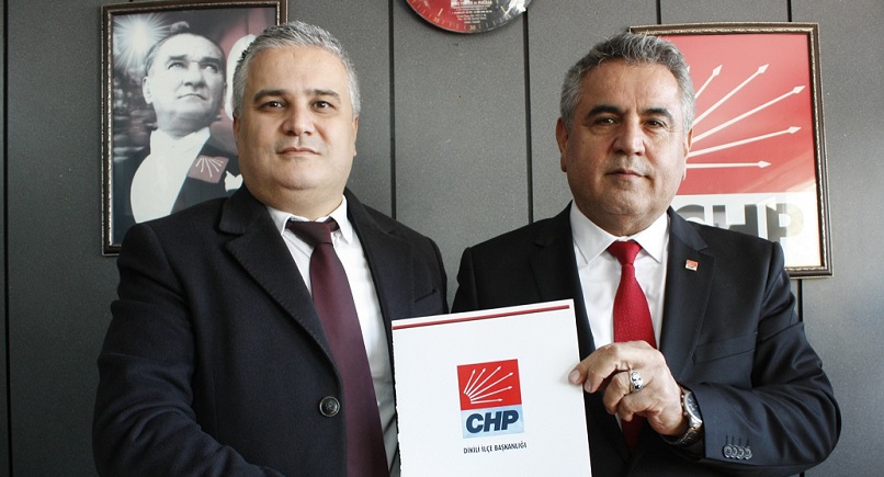 DİKİLİ BELEDİYE BAŞKAN ADAY ADAYI GAZİ AKINCI, DOSYASINI CHP’YE SUNDU